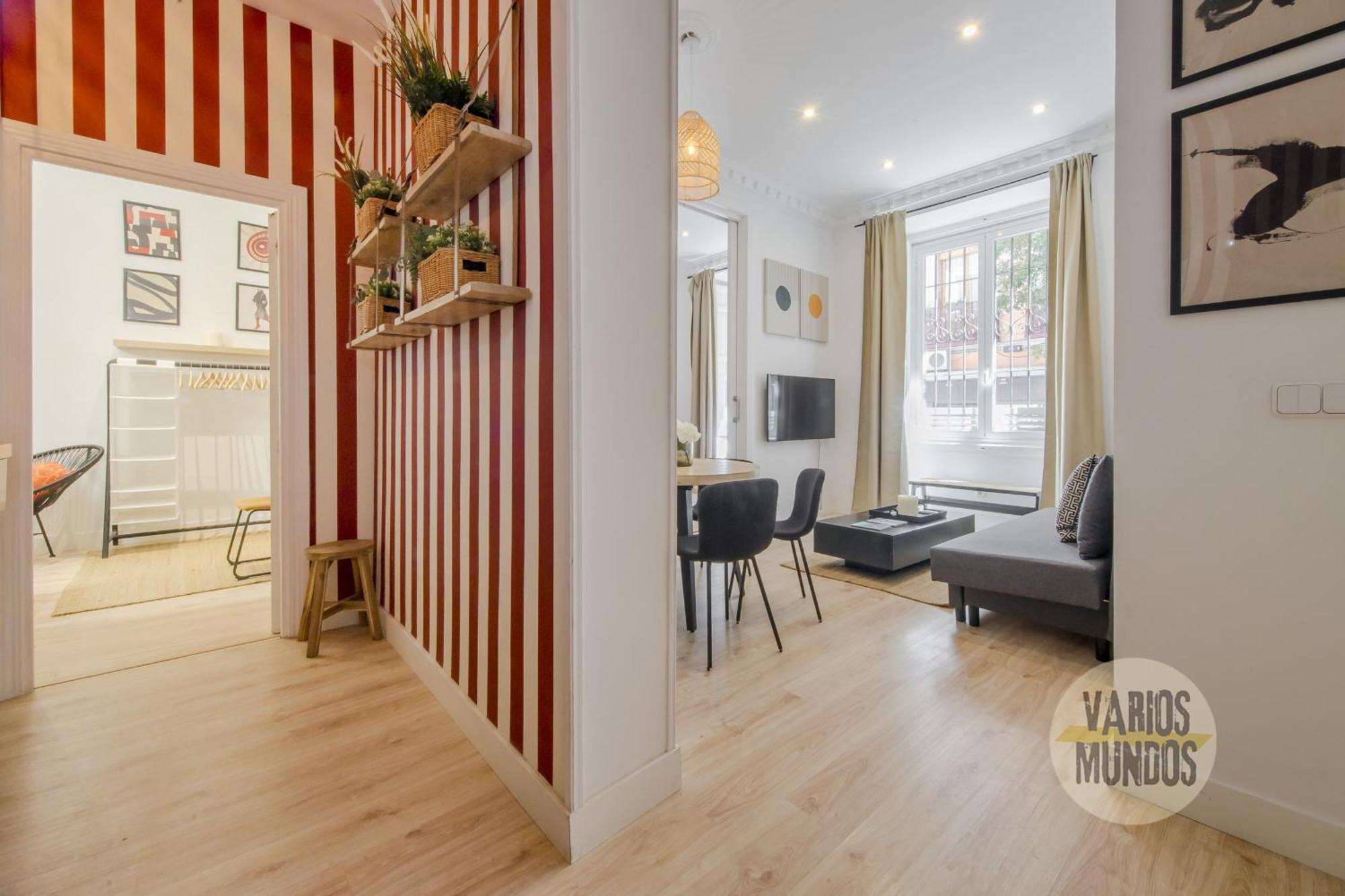 Апартаменты Cool&Central Apt Para 7Pax En Justicia-Centro Мадрид Экстерьер фото